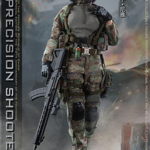 现货FLAGSET 1/6军魂系列 精准射手 尼雅 女队员FS-73050兵人模型