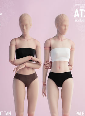 现货 耐操Worldbox 1/6兵人 AT203 可动模型女兵人素体,模特版