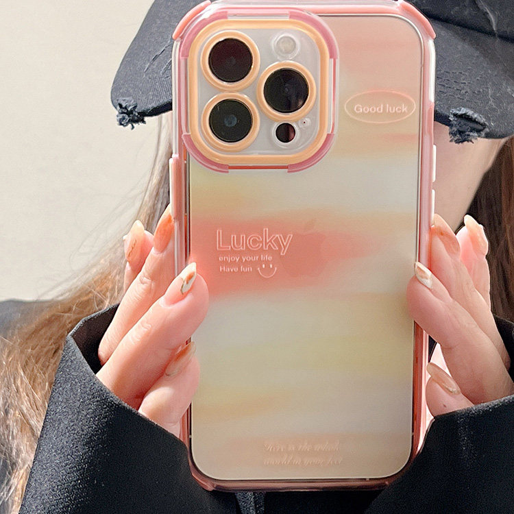 气质渐变晕染云层适用iPhone14ProMax手机壳12苹果13防摔XR软胶女使用感如何?