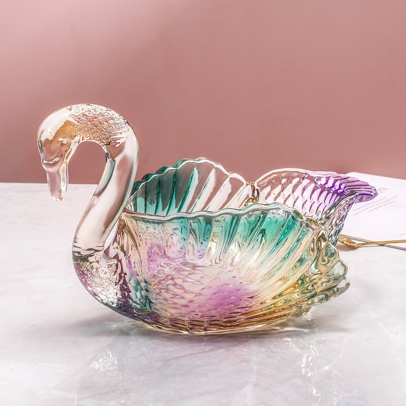 玻璃北欧风创意造型水果盘