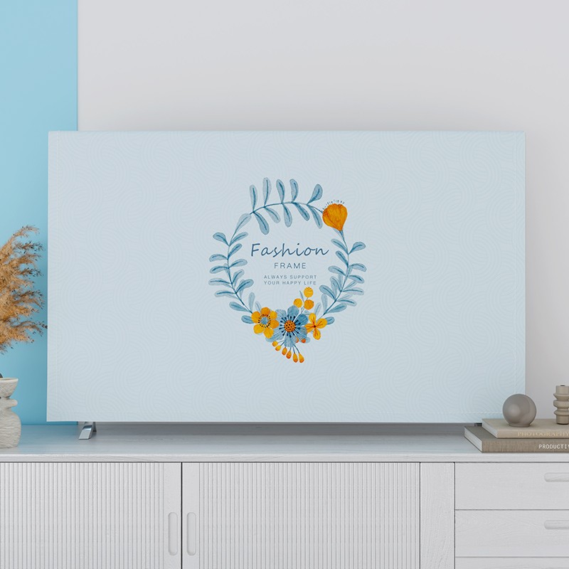 新款电视机防尘罩套55英寸65寸75壁挂式罩子液晶盖布电视巾保护套