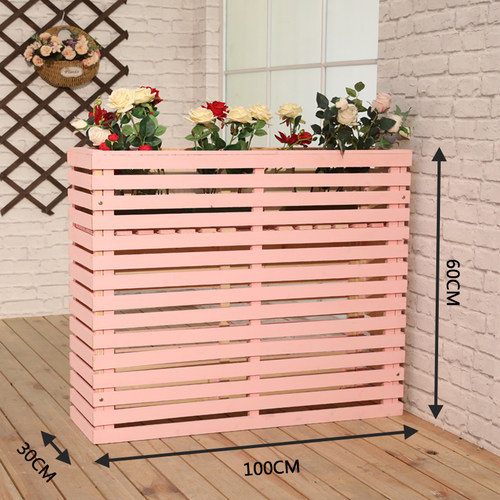 户外售楼部花箱组合商业街花槽外摆隔断栅栏花架花池花坛广场围栏