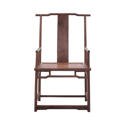 新中式茶桌椅茶椅官帽椅太师椅明式圈椅靠背椅扶手椅皇宫椅实木椅