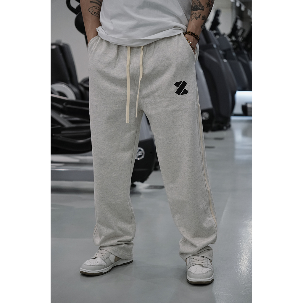 长裤直筒版型运动休闲纯棉卫裤