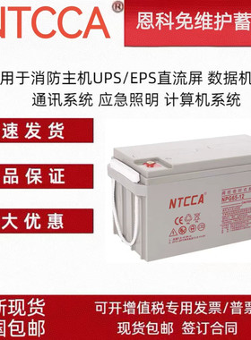NTCCA恩科蓄电池NPG12v17AH20AH24AH38AH40AH65AH100AH机房电源