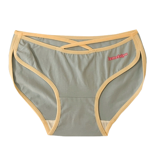 “甜美彩色多巴胺”【95%棉】 内裤女中腰女士三角裤【独立包装】