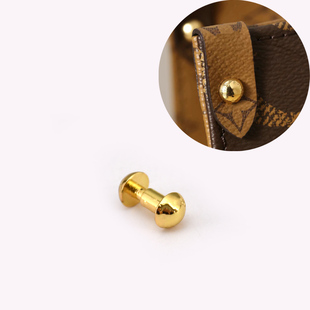 适用于 onthego购物袋替换金属锁扣LV托特包五金配件螺丝扣子拉链