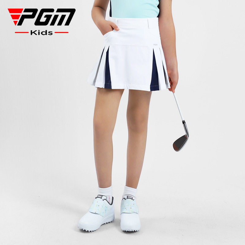PGM高尔夫女童夏季运动A字裙|防
