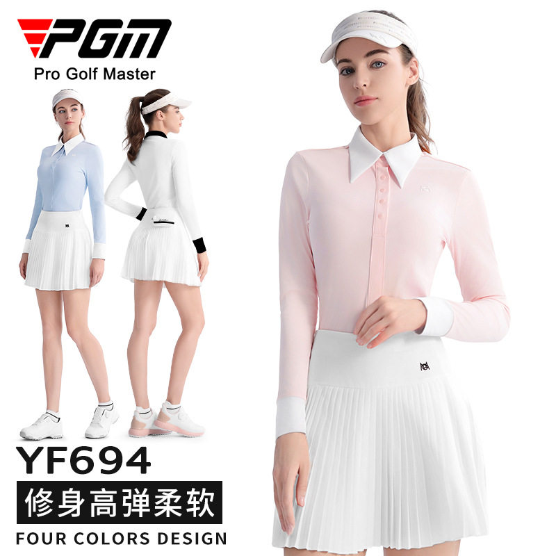 PGM高尔夫女装秋冬运动打底长袖