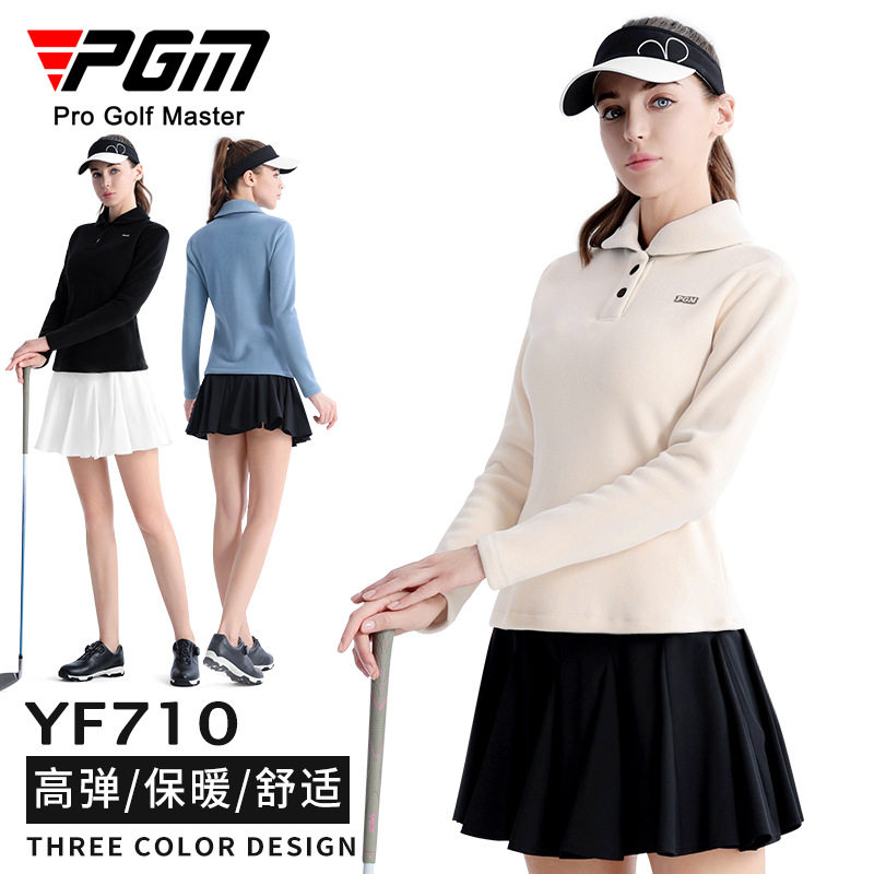 PGM高尔夫女装保暖防寒A字蓬蓬