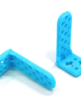 角码固定片架塑料角型条直角片连接杆玩具配件L型P301215LPY