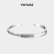 VOYAGE满天星开口手镯素圈轻奢小众精致手环女款 高级手串女士手链