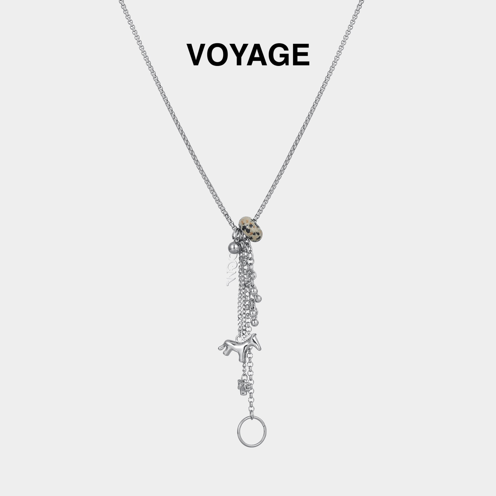 马上有钱流苏长款项链女秋冬配饰