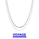VOYAGE双层叠戴蛇骨链项链女潮ins嘻哈颈链冷淡风小众锁骨链饰品