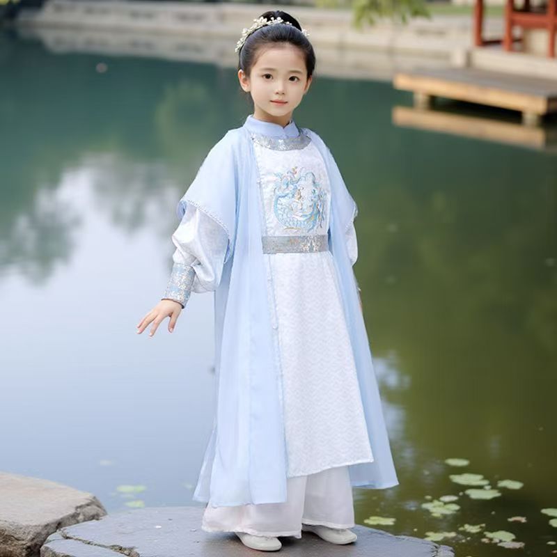敖丙儿童服装哪吒系列汉服演出服