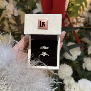 婚礼道具仿真大牌同款 情侣活口戒指送礼物情人节520礼物 爆款