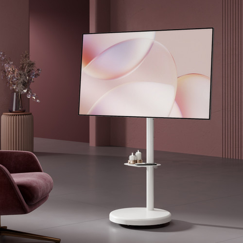 北弧可移动旋转升降电视落地带轮闺蜜机平替支架适用40-85寸FS450