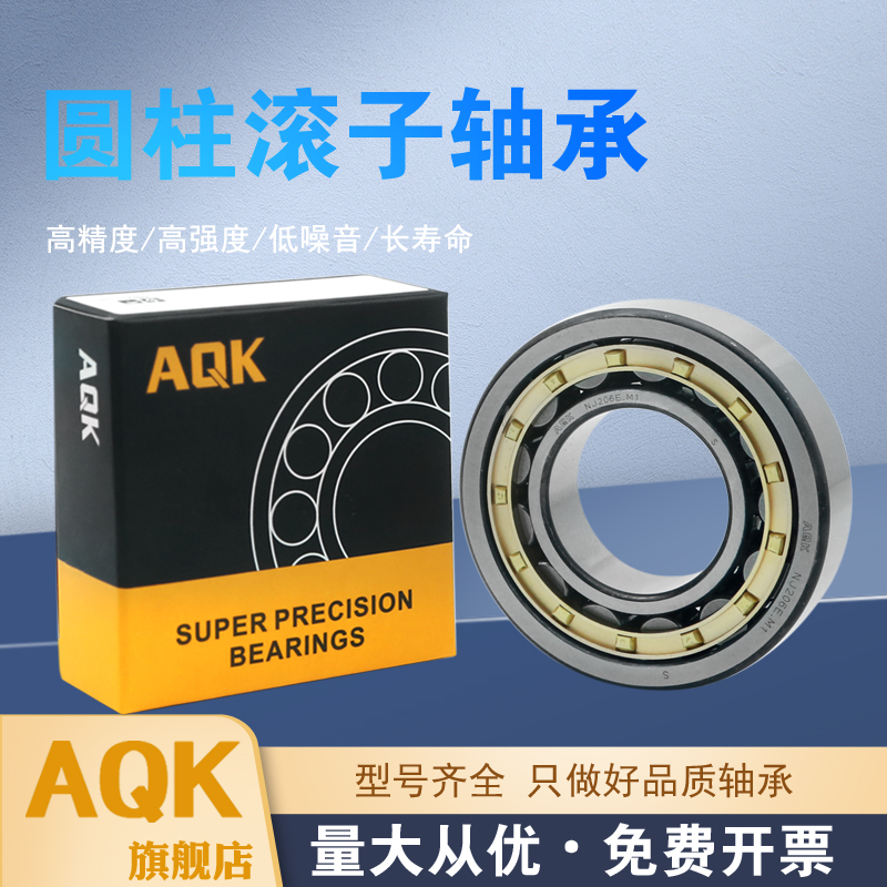 AQK 圆柱滚子 NJ1004 NJ1005 NJ1006 NJ1007 E.M1 E.JP E.TVP2 C3