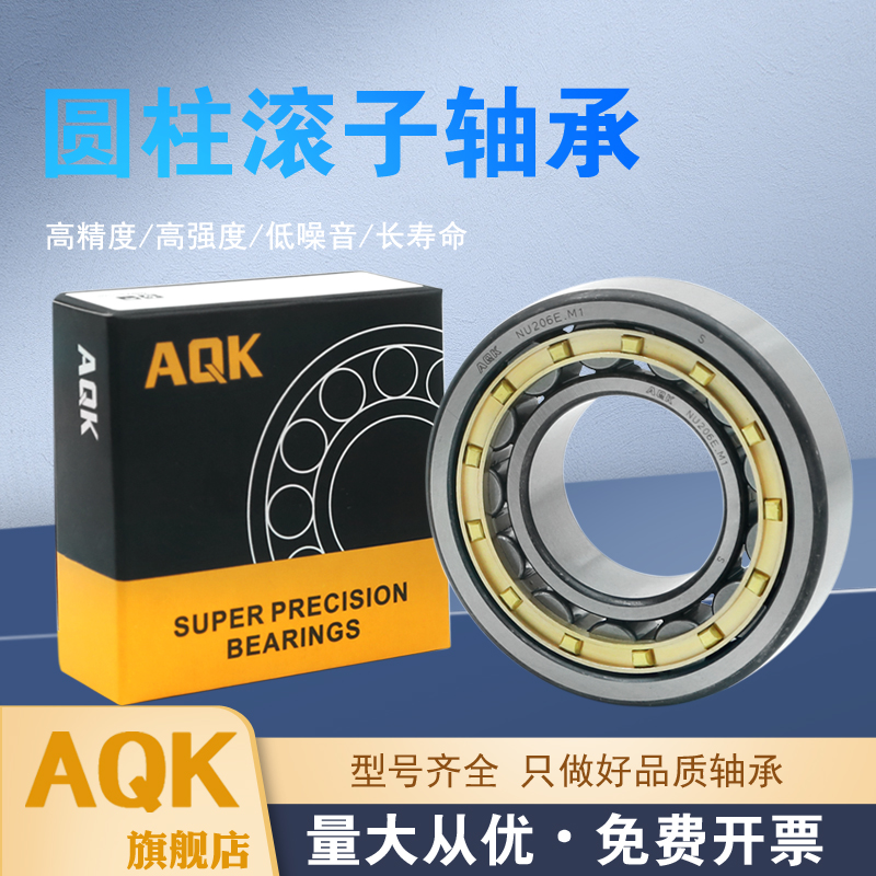 AQK圆柱滚子NU1008 NU1009 NU1010 NU1011 E.M1 E.JP E.TVP2 C3