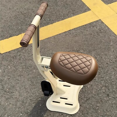 电动车前置可折叠儿童安全座椅