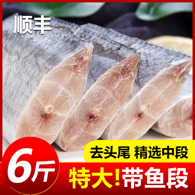 鲜活东海刀鱼水产冷冻带鱼段