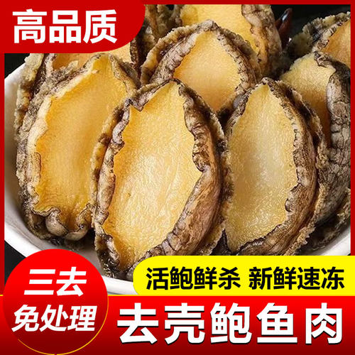 鲍鱼肉新鲜速冻特大号顺丰速运
