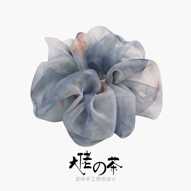 大佬的茶欧根纱欧根纱猪大肠发圈