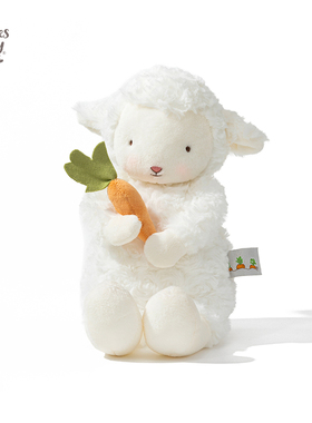 bunnies by the bay小羊毛绒玩具生日礼物可爱娃娃公仔儿童玩偶