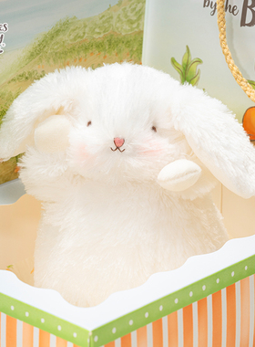 海湾兔bunnies by the bay白色小兔子毛绒玩具生日礼物女玩偶公仔