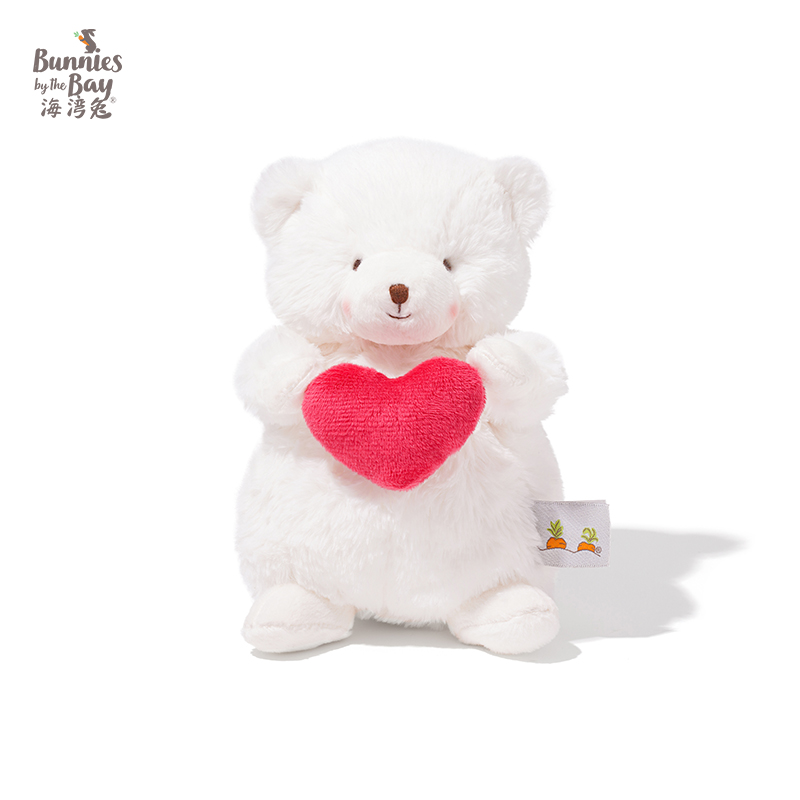 海湾兔软萌爱心小熊公仔玩偶礼物