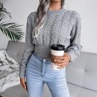base layer neck crew cropped autumnwinter pullovers sweater