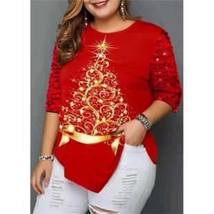 round womens stitching size neck beads Christmas tree