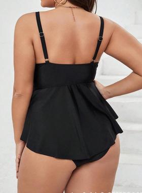 European elastic high clothing womens jumpsuit V-neck sexy