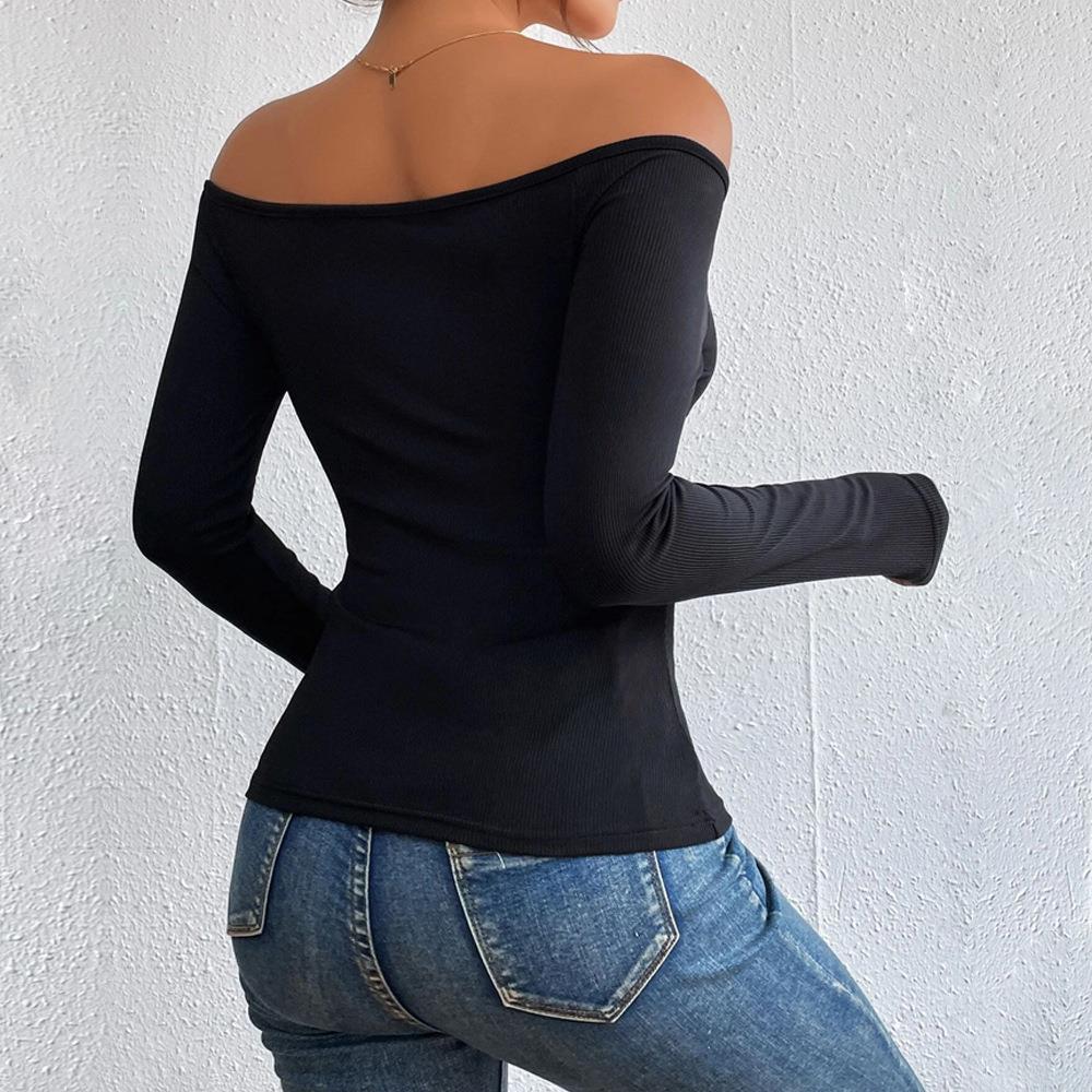 womens white sexy blouses -shirt fall winter new fashion