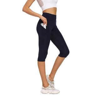 Yoga Slim Pocket Women Fitness Capri Sports Casual Pants