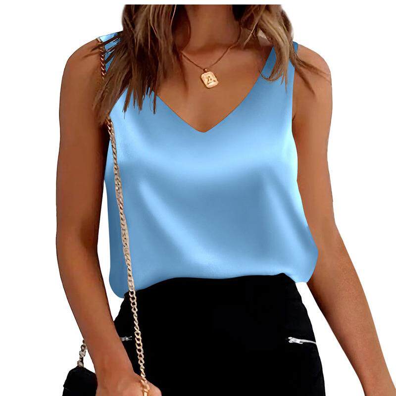 tops comfy soft women clothing commuter vest multicolour