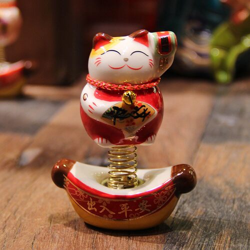 陶瓷摆件招财猫大恒工坊
