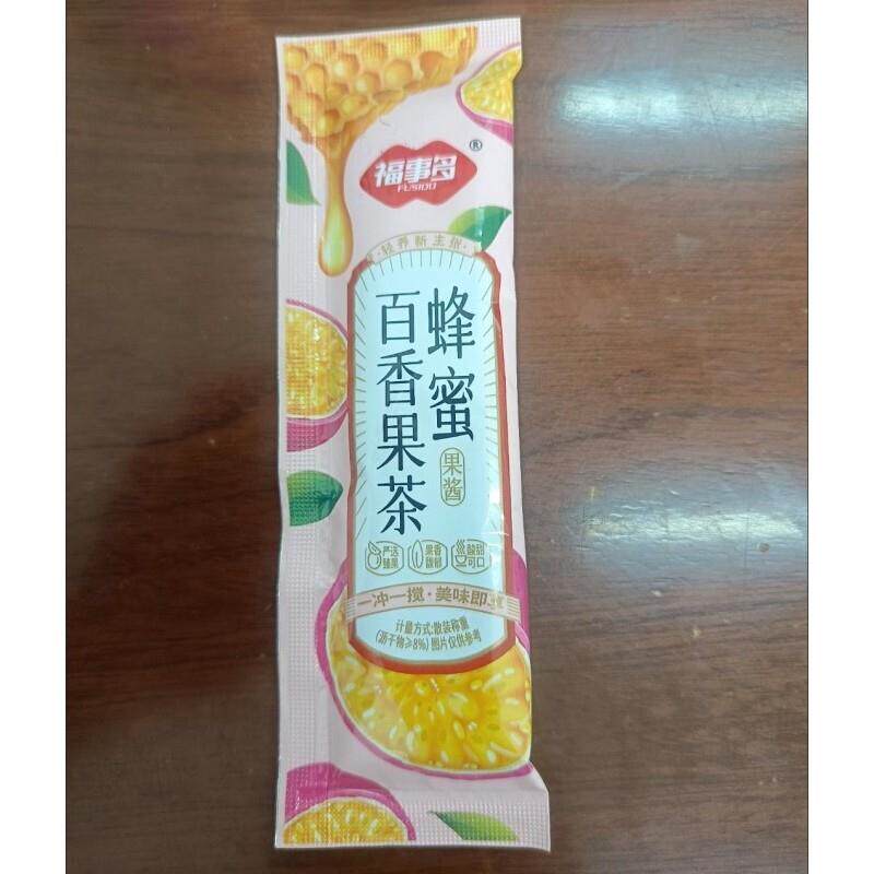新货福事多蜂蜜百香果茶柚子茶小包装百香果果酱独立冲泡柠檬果茶