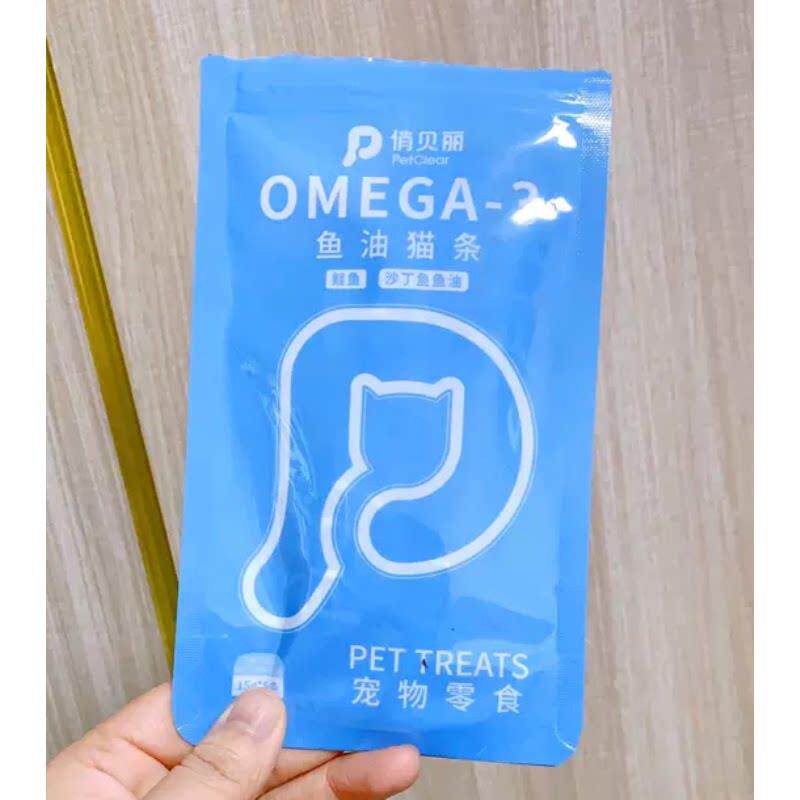 新货俏贝丽鱼油猫条宠物零食幼猫专用主食罐头牛磺酸猫咪拌饭湿粮