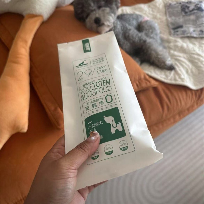 狼图腾新鲜营养易吸收全犬通用喂食鸭肉鲜粮狗粮犬粮