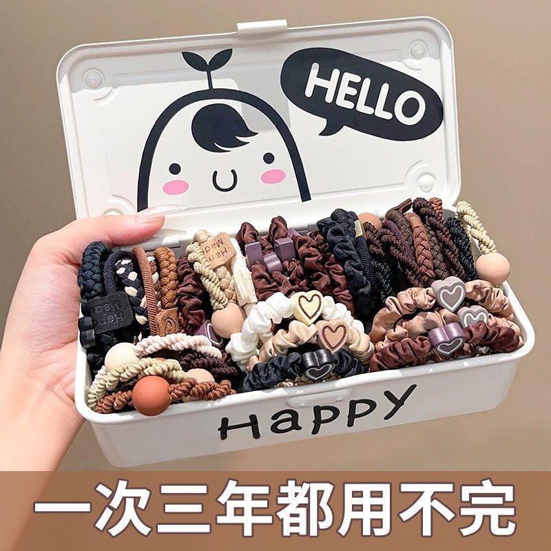 高弹力混装简约发圈53