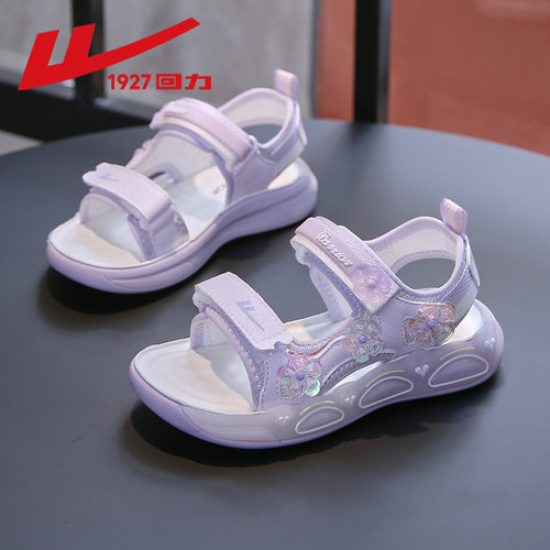 回力童鞋女童凉鞋2025新款夏季