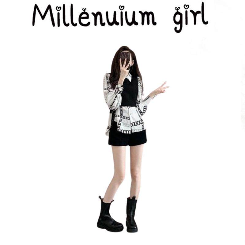 春秋装搭配一整套2025新款女装时尚套装减龄早秋两件套法式秋季