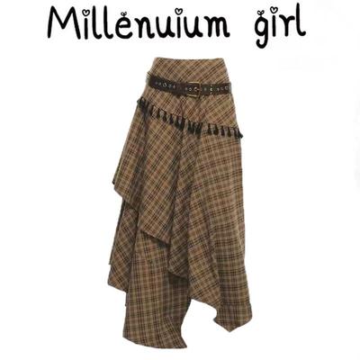 2025春秋新款复古辣妹半身裙韩系