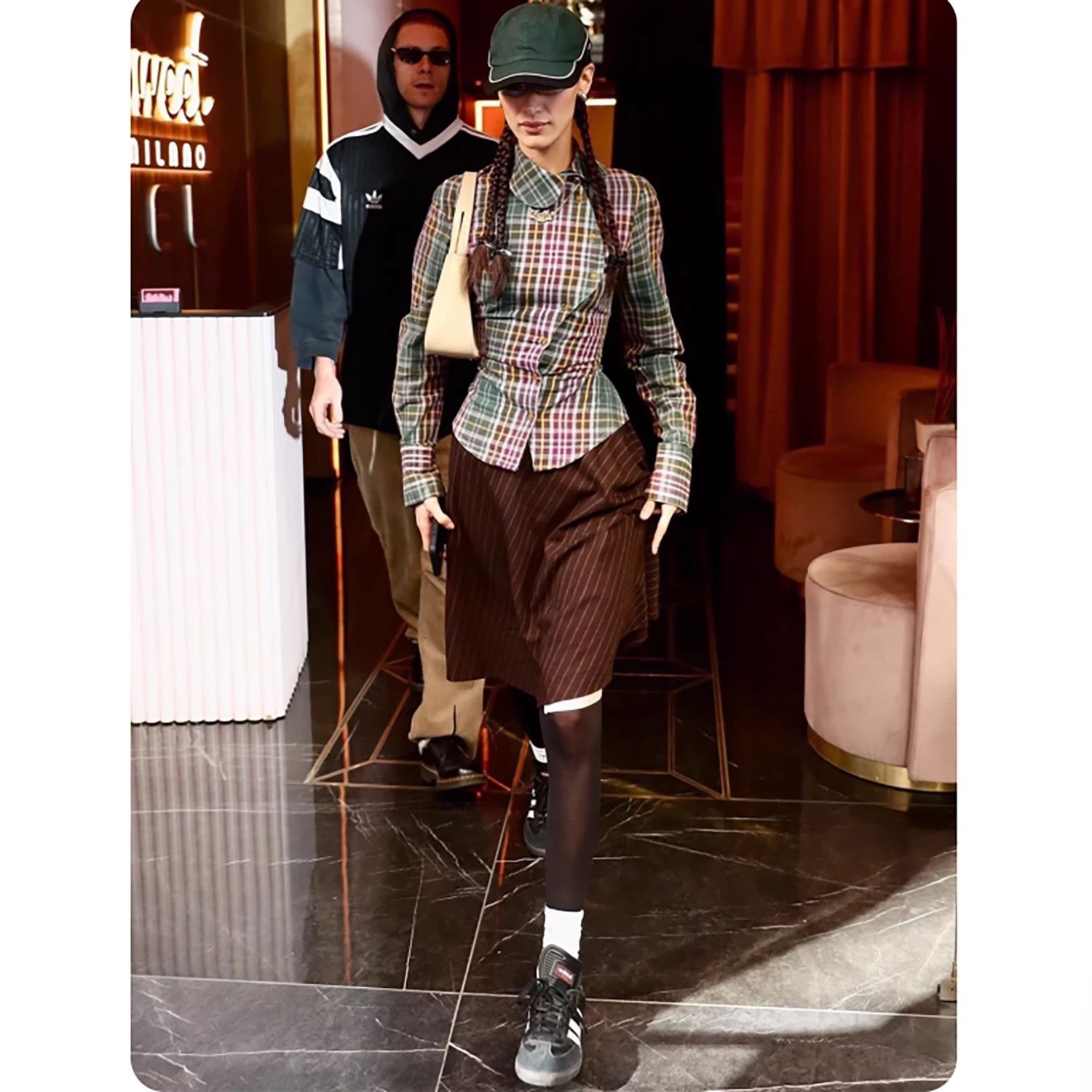 法式复古彩色格子翻领衬衫上衣女设计感收腰修身小个子长袖衬衣春,女装/女士精品,衬衫,淘宝优惠券,粉丝福利购,淘宝优惠卷