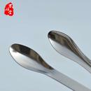 不锈钢药勺拆零药匙加厚型单头双头药勺实验室样品匙小勺西药勺药