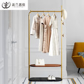 法兰思佳 轻奢落地不锈钢衣帽架家用现代挂衣架多功 FALANSIJIA