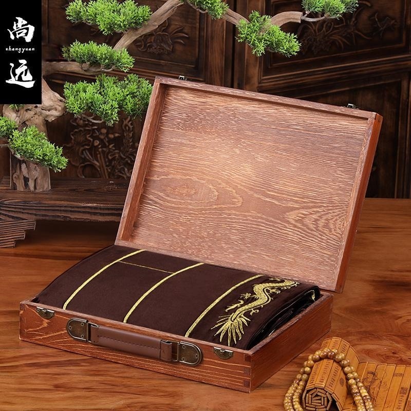 新款尚远真丝袈裟祖衣法衣金龙祥云金花盘龙福字真丝布料面柔软料