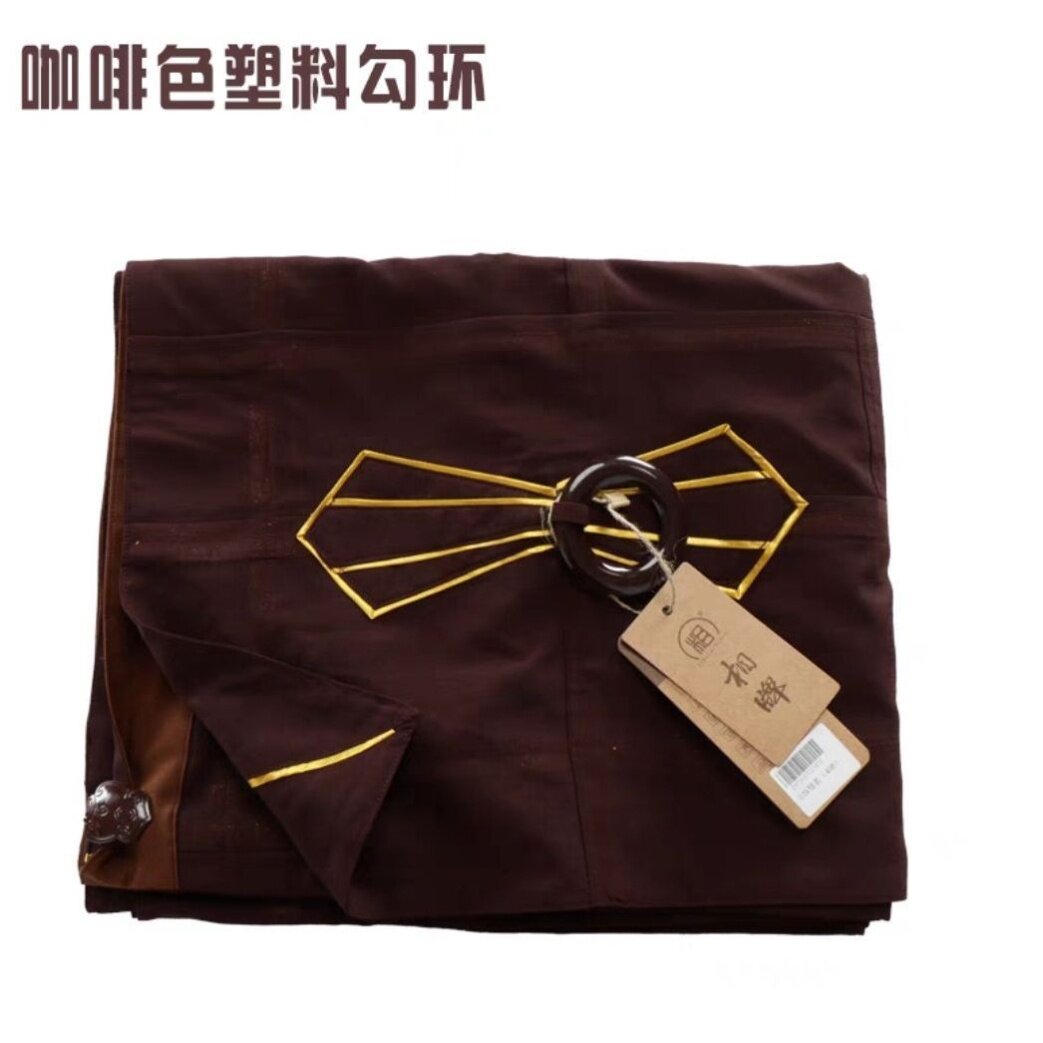 新款相牌僧人祖衣和尚服二十五条衣七衣九衣红色袈裟夏季佛衣僧衣