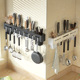 免打孔厨房置物架壁挂式 多功能筷子刀架家用墙上用品大全收纳挂架